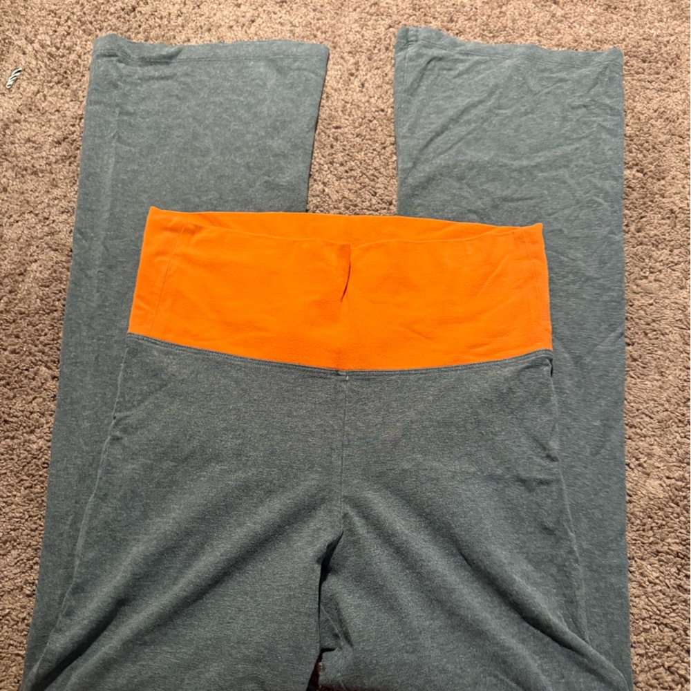 Gray and Orange Lounge Pants